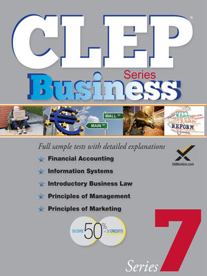 cover image of CLEP Business Series 2017